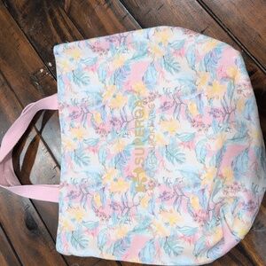 Superga x loveshackfancy mini tote bag